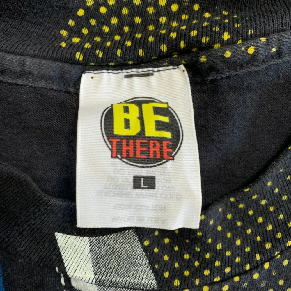 Vintage Batman Retruns Michael Keaton AOP Shirt Sz. L 1991 DC Comics - Picture 3 of 8